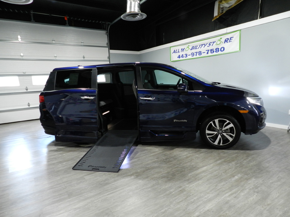 A 2023 Honda Odyssey Touring Mobility Van | Affordable Mobility Scooters