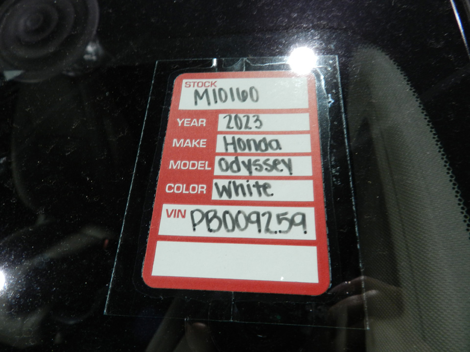 2023 Honda Odyssey EXL